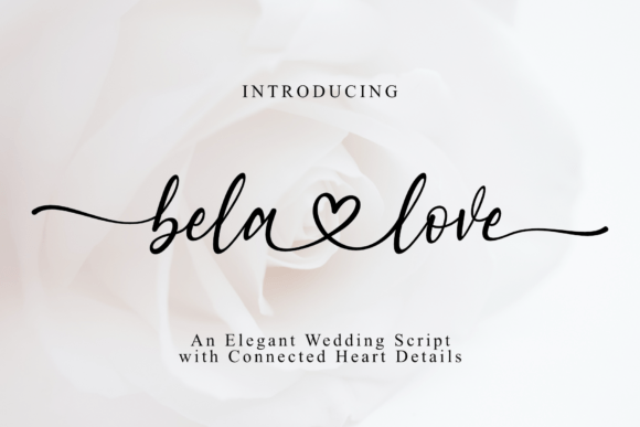 Bela Love: A Romantic Script for Heartfelt Designs