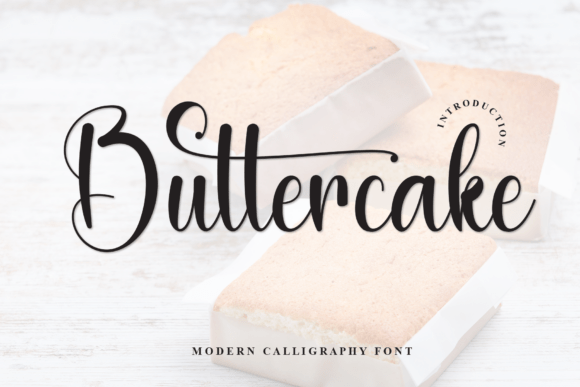 Buttercake: Your Go-To Typeface for Joyful Design