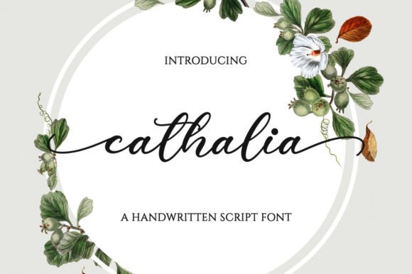 Cathalia: Crafting Timeless Brand Identity with a Handwritten Style