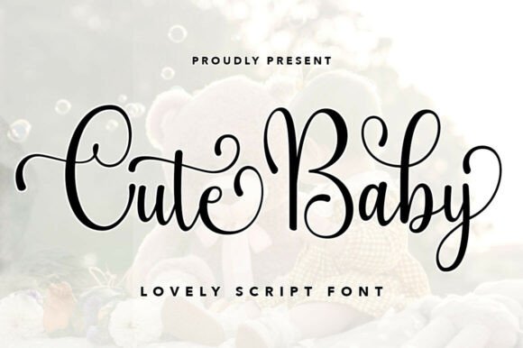 Cute Baby Script: Adding Modern Elegance to Your Designs