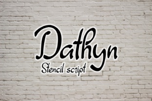 Dathyn: The Creative Script Font for Unique Design
