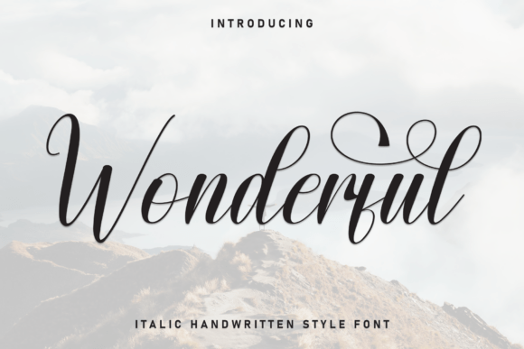 Discover the Warmth of the Wonderful Handwritten Font