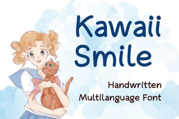 Kawaii Smile: The Handwritten Font That Feels Like a Friend