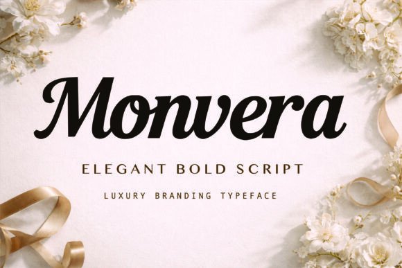 Monvera: A Modern Script Font for Elegant Branding