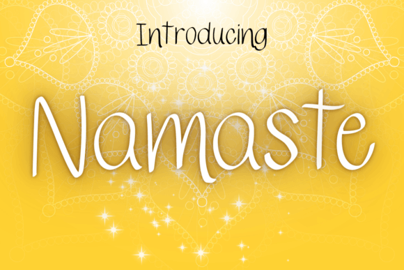 Namaste Font: Elegant Script for Modern Design