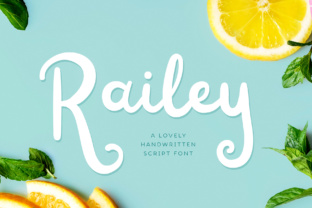 Railey Script: A Modern Handwritten Font for Creative Projects