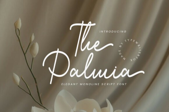 The Palmia: A Monoline Script for Elegant Design