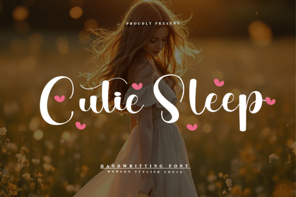 Why Cutie Sleep is the Perfect Handwritten Font for Authentic Branding