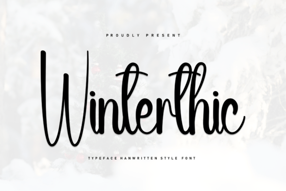 Winterthic: The Handwritten Font with a Relaxed, Sporty Edge